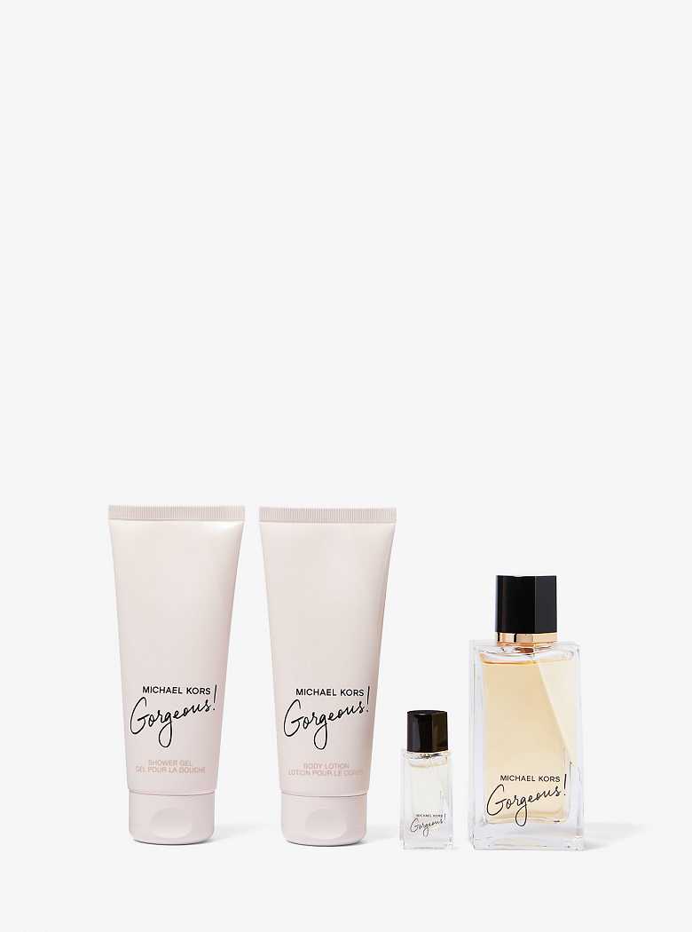 Michael Kors Gorgeous 4-Piece Gift Set Różowe | SN-MK27913