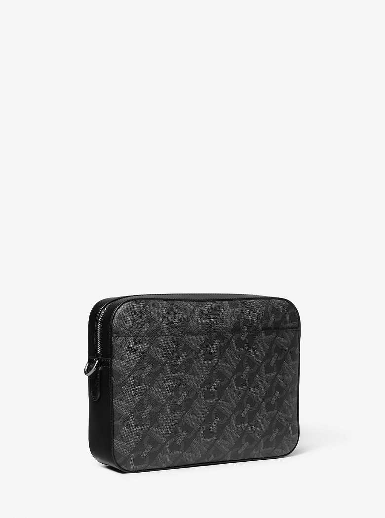 Michael Kors Hudson Empire Signature Logo Czarne | SN-MK28120