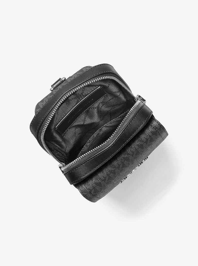 Michael Kors Hudson Signature Logo Czarne | SN-MK28123