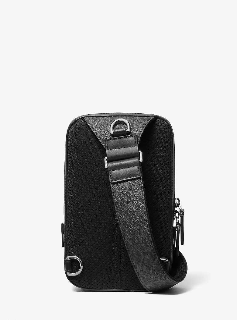 Michael Kors Hudson Signature Logo Czarne | SN-MK28123