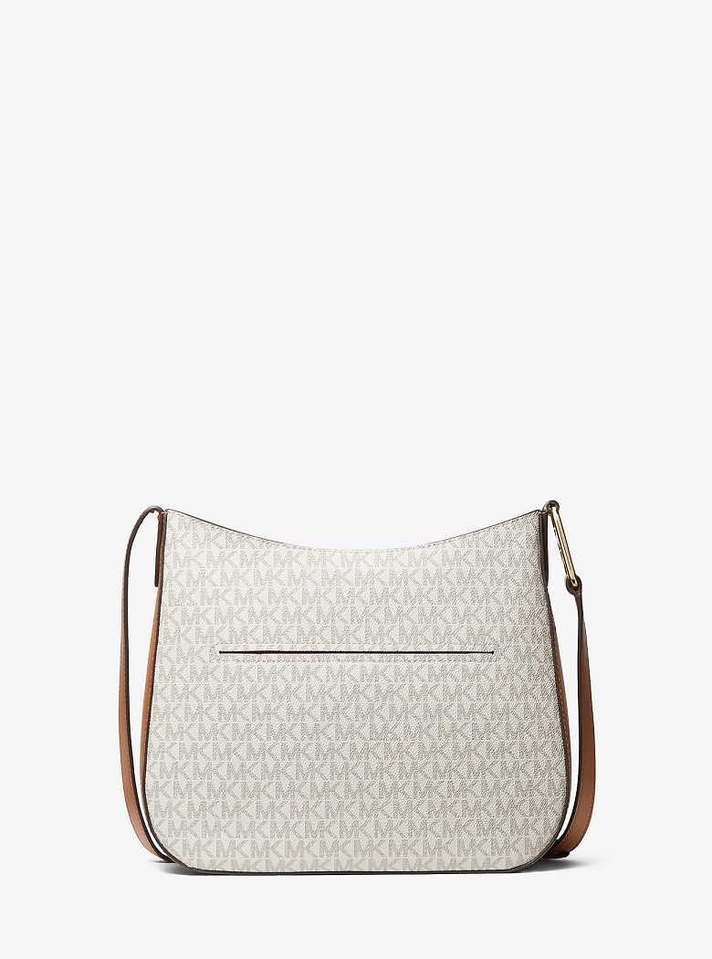 Michael Kors Kensington Large Signature Logo Głęboka Żółte | SN-MK27215