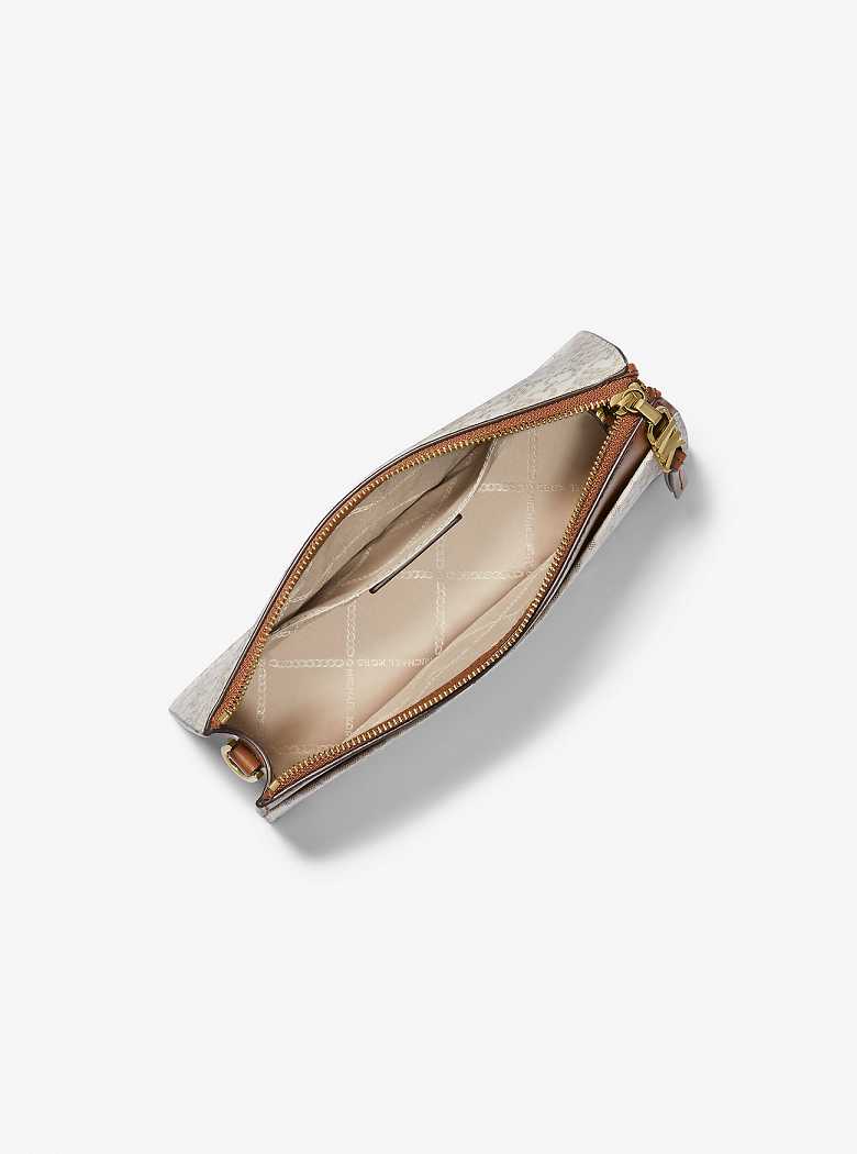 Michael Kors Large Empire Signature Logo Convertible Głęboka Żółte | SN-MK27218
