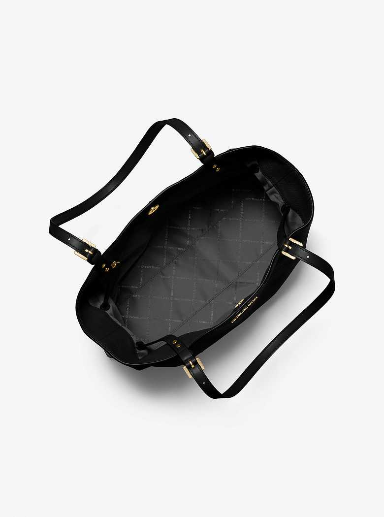 Michael Kors Lenox Large Leather Czarne | SN-MK26934