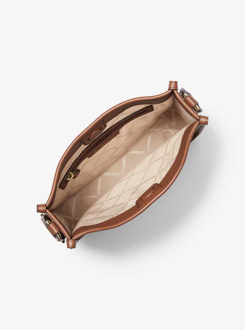 Michael Kors Luisa Large Signature Logo Głęboka Żółte | SN-MK27224