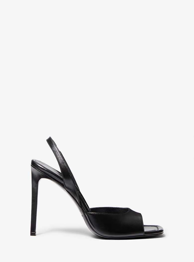 Michael Kors Marisa Leather Czarne | SN-MK27619