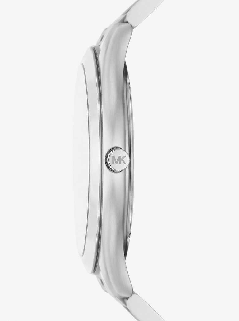 Michael Kors Oversized Slim Runway Silver-Tone Złote | SN-MK28269