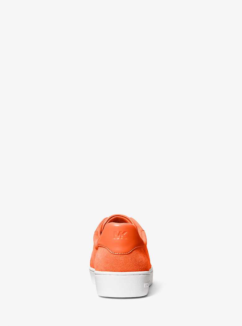 Michael Kors Scotty Suede Pomarańczowe | SN-MK27401