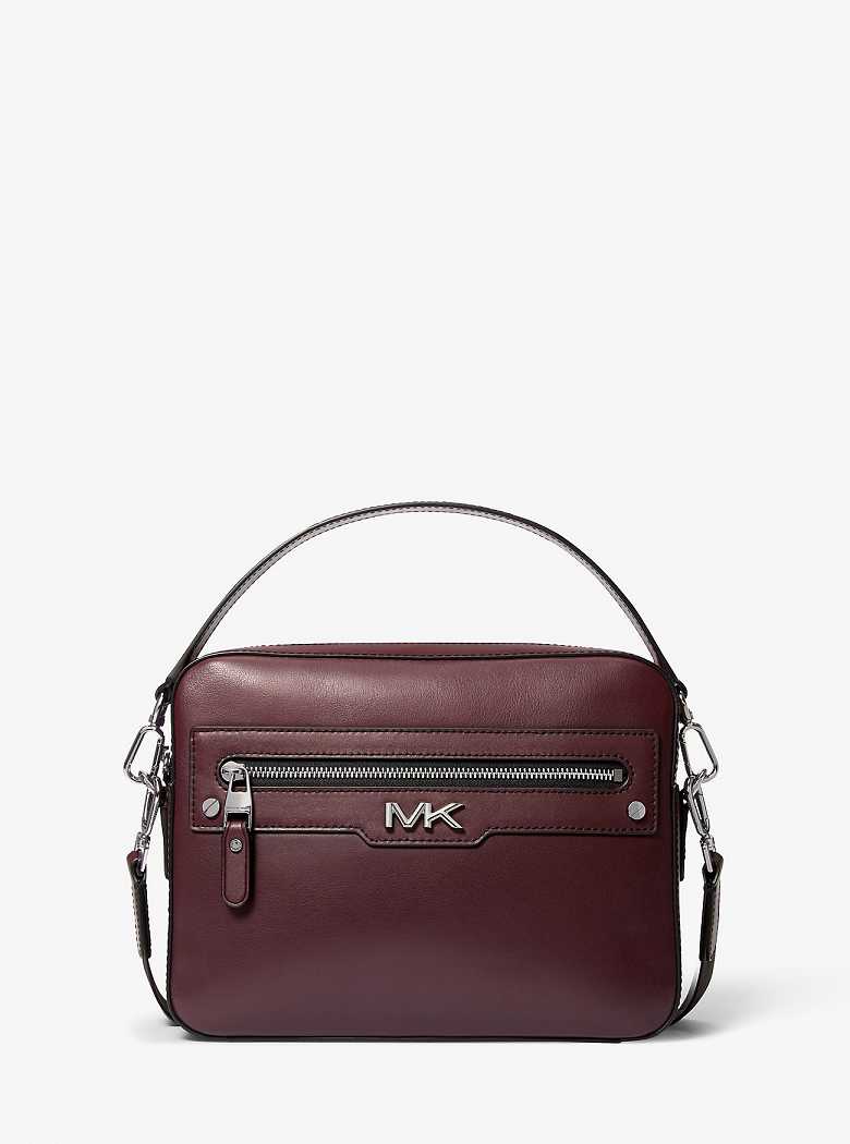 Michael Kors Varick Leather Brązowe | SN-MK28111